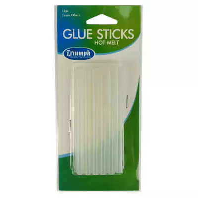 Triumph Glue Refills For Hot Temp Glue Gun 12 Sticks 7mm X 100mm Craft • $3.50