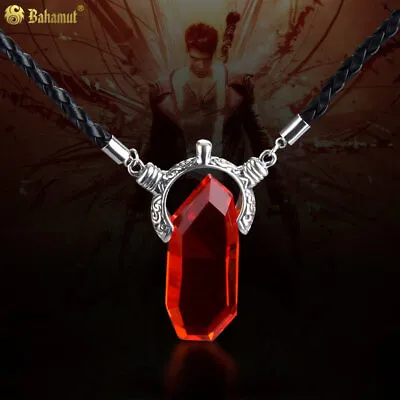 Japanese Game Devil May Cry Dante Cosplay Necklace Pendant Vergil Nephilim Ruby  • $26.44