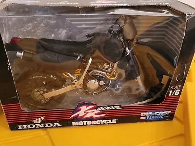 1:6 Scale Honda XR 400R Dirt Bike Vintage Diecast Motorcycle New-Ray Rare US • $99.99