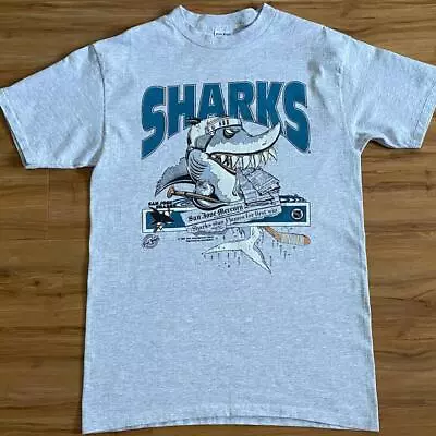 San Jose Sharks Hockey NHL Graphic Ash Color Shirt Unisex Men Women KTV4473 • $28.99