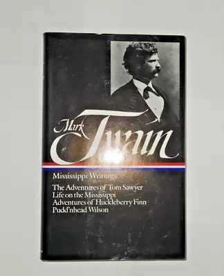 Mark Twain Library Of America Huckleberry Finn Tom Sawyer Mississippi Novels • $25