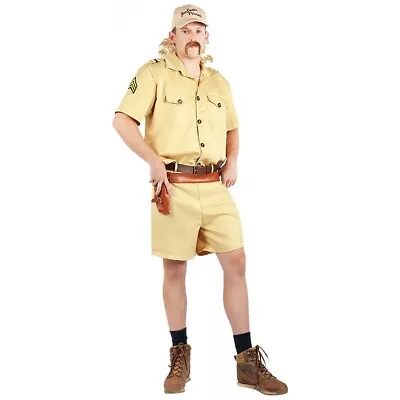 Men's Joe Exoic Zoo Keeper Costume Tiger King Halloween Fancy Dress • $14.16