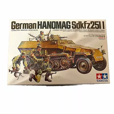 Tamiya German Hanomag Sdkfz 251/1 | 1:35 Scale Assembly Model • £15