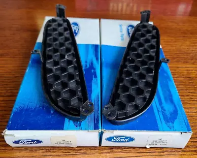 NOS 1971 1972 1973 Ford Mustang Mach 1 NASA Hood Air Scoop Grille Inserts PAIR • $89.99