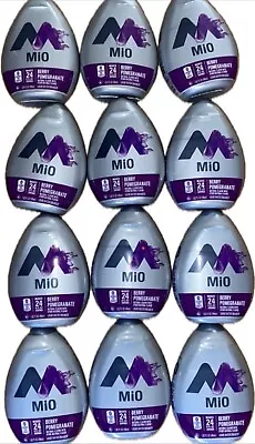 12  MiO Water Enhancer Berry Pomegranate Flavor Liquid Mix Drink 1.62 Oz BB 5/24 • $34.95