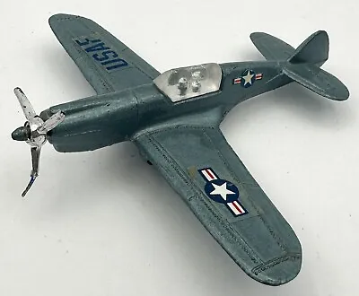 Vintage Curtiss P-40 Warhawk Diecast Fighter Aircraft Hong Kong 4302 WW2 • $26.95