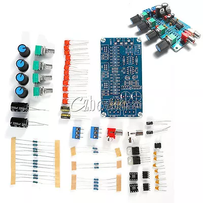 NE5532 OP-AMP HIFI Amplifier Volume Tone EQ Control Board Preamplifier DIY Kits • $7.43