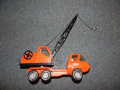 Tonka Crane Truck Orange Vintage USA Made 70s. Excellent Condition. R19445 • $159.16