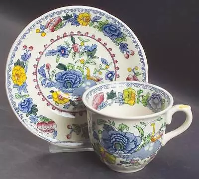 Mason's Regency Plantation Colonial Cup & Saucer 6595102 • $29.99