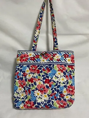 Vera Bradley Summer Cottage Pattern Shoulder Tote Bag • $29.99