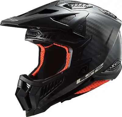 LS2 X-Force Carbon MX Motocross Helmet Solid Gloss Carbon 3XL • $429.98