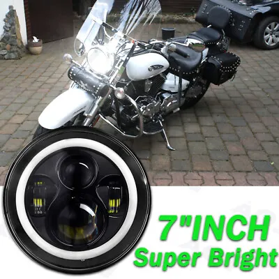$52.49 • Buy 7 Inch Motorcycle LED Headlight Housing Bucket For Yamaha V-Star XVS 1100 950