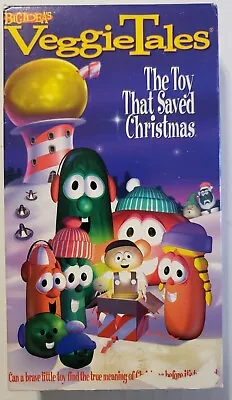 VeggieTales : The Toy That Saved Christmas VHS 1998 • $7.99