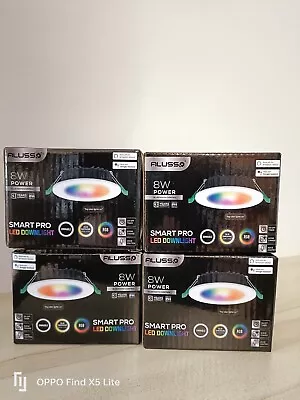 ALUSSO 8W Bluetooth Smart LED Downlights For Ceiling RGB CCT Colour Changing.A4 • £30