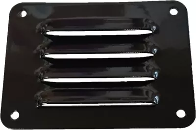 Ventilation Grill Black 100mm X 75mm Aluminium Caravan Camper Rv Motorhome Parts • $6.95