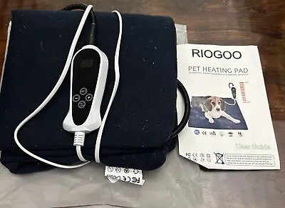 RIOGOO Pet Heating Pad Electric Heating Pad For Dogs And Cats  Warming Mat • $29.99