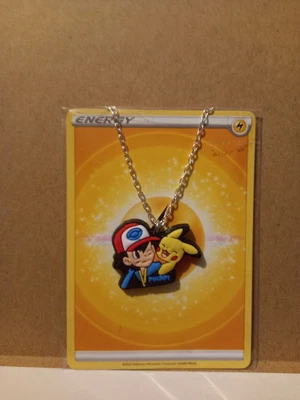 £6.99 • Buy Pokemon Ash And Pikachu Necklace New In Packaging
