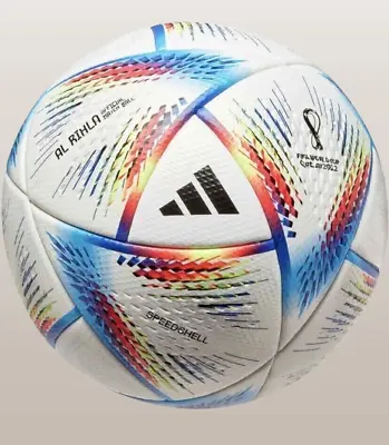 Adidas Al Rihla FIFA World Cup Qatar 2022 Official Soccer Match Ball (Size-5) 24 • $29.99