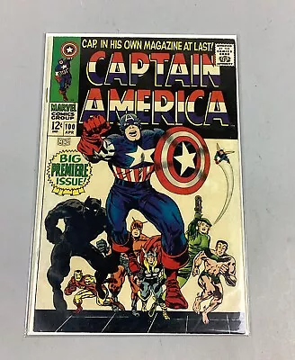 Captain America #100 (Marvel Comics April 1968) - In Protective Holder • $125