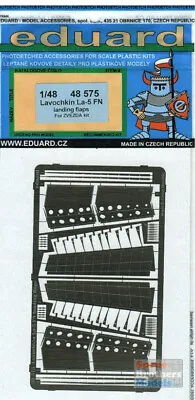 EDU48575 1:48 Eduard PE - La-5FN Landing Flaps Set (ZVE Kit) #48575 • $19.84