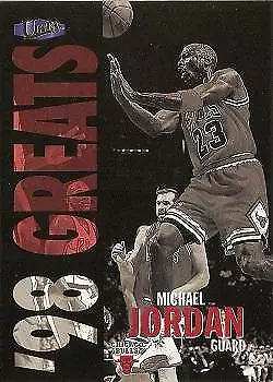 MICHAEL JORDAN 1997-98 FLEER ULTRA ‘98 GREATS #259 CHICAGO BULLS HOFer • $10