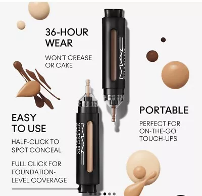 Mac Studio Fix Every-wear All Over Face Concealer Pen Pick Your Shade New In Box • $22.99