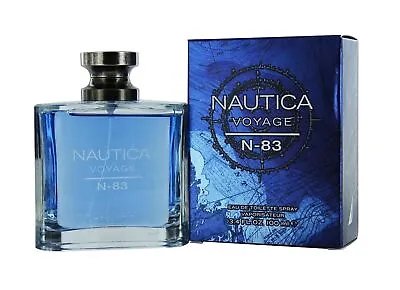 Nautica Voyage N-83 3.3 Oz EDT Spray Mens Cologne 100 Ml NIB • $19.20