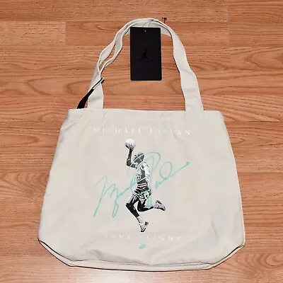 Nike Michael Jordan Take Flight Unisex Zippered Tote Bag (Canvas) 9A0664 RARE • $29.99