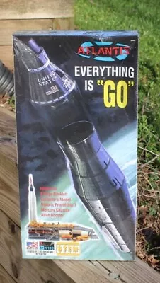 Atlantis Everything Is  GO  Mercury Atlas Rocket 1/110 Model Kit New Wrap H1833 • $22.99