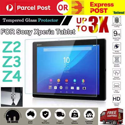 2/3PCS Tempered Glass Screen Protector For Sony Xperia Z2 /Z3 /Z4 Tablet Compact • $10.76