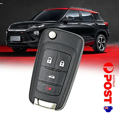 $6.09 • Buy Fits HOLDEN COMMODORE VF 4 Buttons Remote Flip Key Blank Shell/Case/Enclosure -