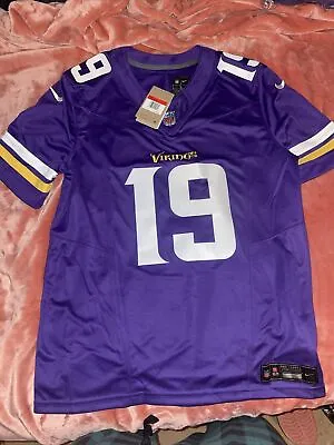 Men’s Adam Thielen #19 Minnesota Vikings NFL Nike Vapor Limited Jersey Size L • $60