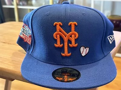 New York Mets 1986 World Series New Era  59Fifty Fitted 7 5/8 Hat Cap • $9.99