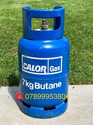 Full Calor Gas 7kg Butane Gas Bottle Ideal Camping Caravan & Camper Van • £75