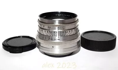 Export Soviet Jupiter-8 Lens 2/50 Mm 1966 Year M39 Mount.Excellent.CLA.№6623602 • $68