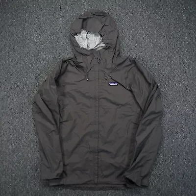 Patagonia Jacket Mens Extra Small Gray Torrentshell 3L Full Zip Hooded H2NO • $109.80