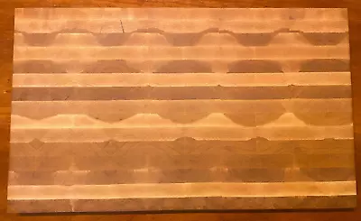 MAPLE SOLID HARDWOOD End Grain Cutting Board 1.25 X 12.25 X 20.25 Made BY ME • $59.99