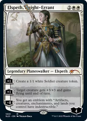 Elspeth Knight-Errant (Secret Lair 1001 Color) FOIL Promo PLD CARD ABUGames • $10.69