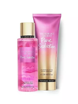 Victoria's Secret Pure Seduction Fragrance Mist & Lotion Set 8.4 Fl Oz & 8 Fl Oz • $28.99