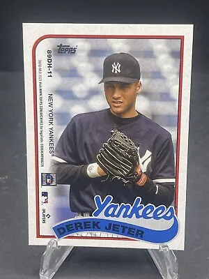 2023 Aaron Judge/derek Jeter Topps Archives 1989 Double Header Insert #89dh-11 • £4.50