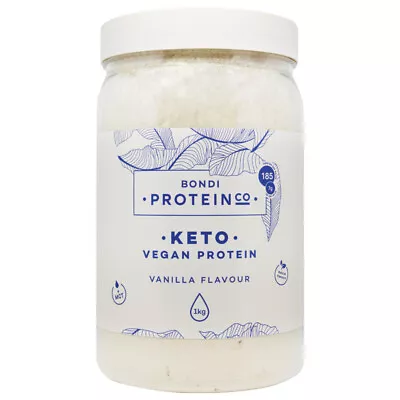 Bondi Protein Co Vegan Keto Vanilla 1kg • $49.99