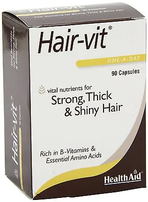 HealthAid Hairvit  90 Capsules • £26.85