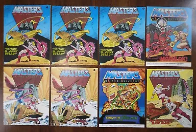 Masters Of The Universe MOTU Mini Comic Book Lot Of 8 • $32