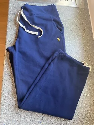 Polo Ralph Lauren Navy Sweatpants Size L • £25