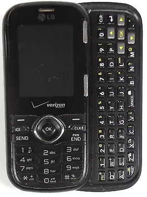 LG Cosmos ( 1st Gen ) VN250 - Black ( Verizon ) Cellular Slider Keyboard Phone • $9.34