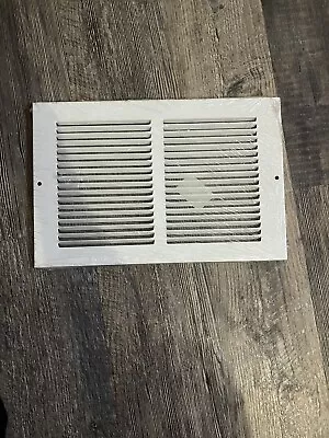 Floor Register 10x6 White Metal Register Vent Cover Hvac • $5