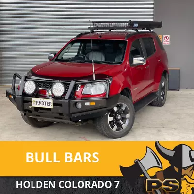 Premium Bull Bar For Holden Colorado 7 2012 - 2017 Steel Winch ADR Approved • $1199