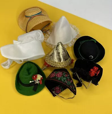 8 Madame Alexander 8” Doll Assorted Lot Hats Headpieces Bonnets • $25