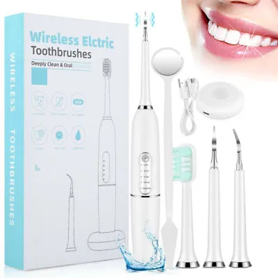 $13.85 • Buy Ultrasonic Dental Scaler Electric Tooth Cleaner Calculus Teeth Remover Whitening