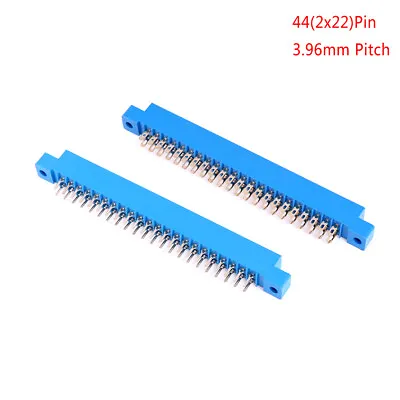 $1.68 • Buy PCB Card Edge Connector Dual 2 X 22 PIN 44 Pin 3.96mm Gold Slot Solder Socket~NA